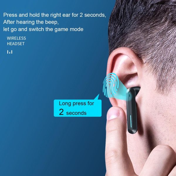 Wireless Bluetooth Gaming Earphones - et Series V9 - Tarnish - Image 8