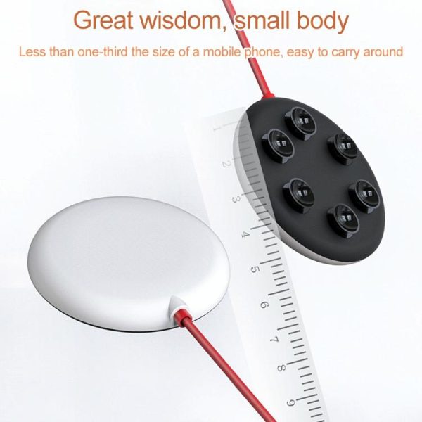Wireless Fast Charger With Suction Cup 1.5M - Red - Image 5