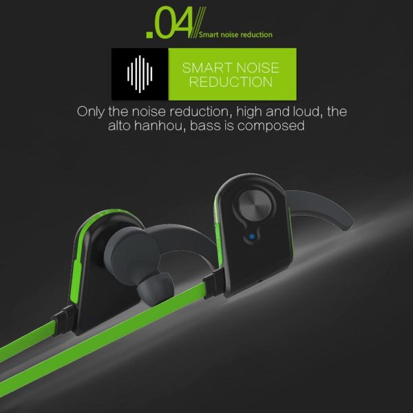 Wireless Bluetooth In-ear Headset with Magnetic Switch & Indicator Light - Red - Image 15
