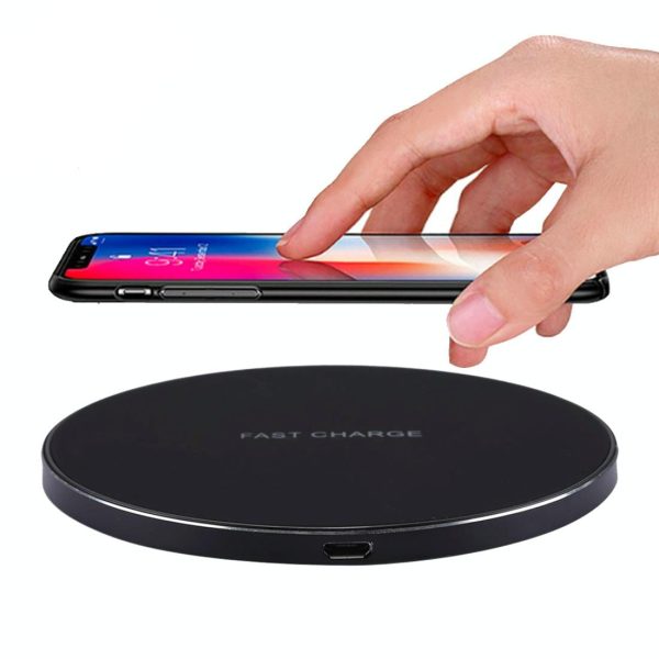 Quick Charge Wireless Charger With Led Indicator - Red - Image 2