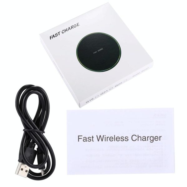 Quick Charge Wireless Charger With Led Indicator - Red - Image 5