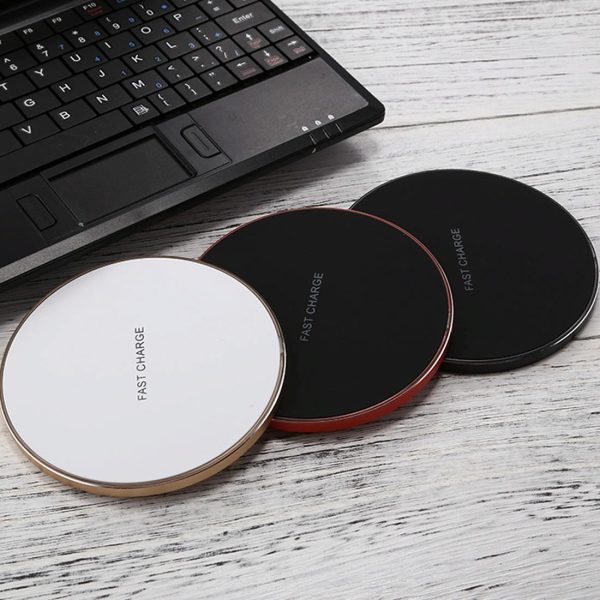 Quick Charge Wireless Charger With Led Indicator - Red - Image 7