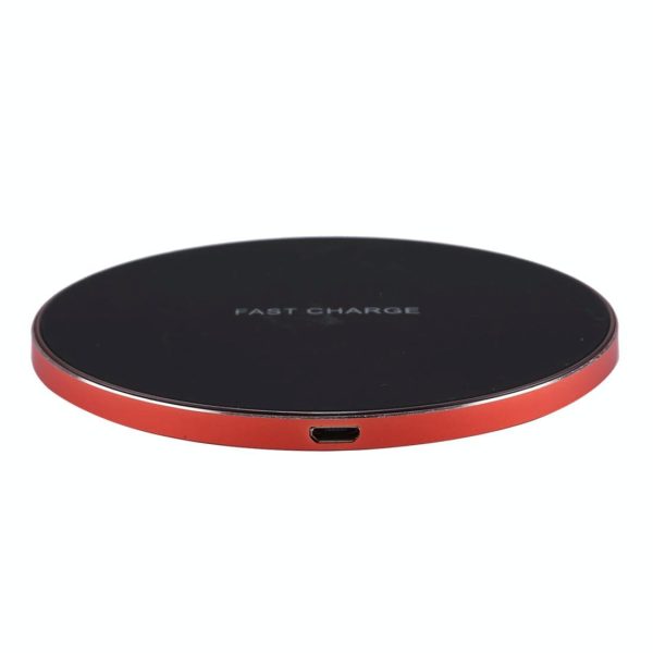Quick Charge Wireless Charger With Led Indicator - Red - Image 12