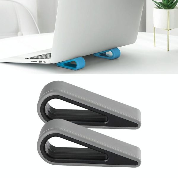Adjustable Notebook Stand for Improved Cooling and Comfort - Red - Image 2