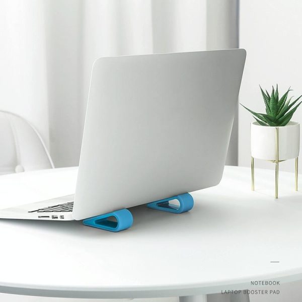 Adjustable Notebook Stand for Improved Cooling and Comfort - Red - Image 9