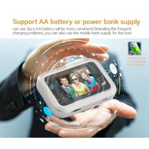 2.4 Screen 2.0Mp Security Camera With Tf Card Support - No Disturb Peephole Viewer - Image 13