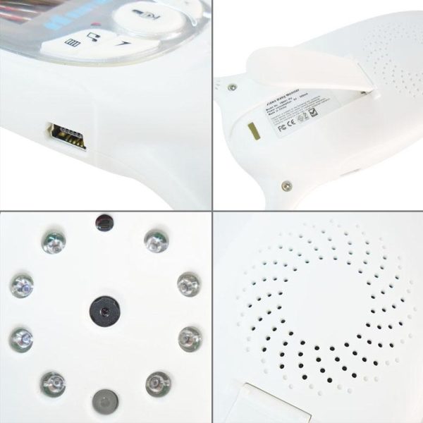Portable Baby Monitor With 2.0 Lcd Screen Two-Way Talk Night Vision - Image 9