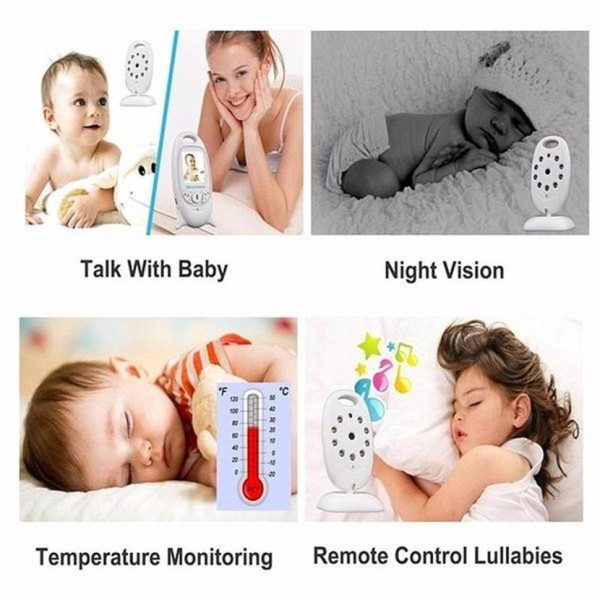 Portable Baby Monitor With 2.0 Lcd Screen Two-Way Talk Night Vision - Image 10