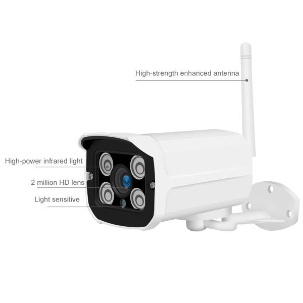 Wireless Ip Camera With 1080P Hd Motion Detection Night Vision And Tf Card Support - Image 8