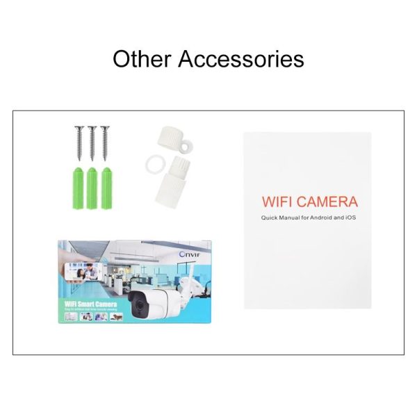 Wireless Ip Camera With 1080P Hd Motion Detection Night Vision And Tf Card Support - Image 9