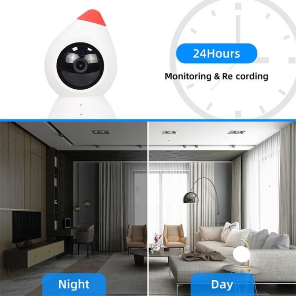 Wireless Hd Camera With Motion Detection & Night Vision - 2Mp Micro Sd Card - Image 6