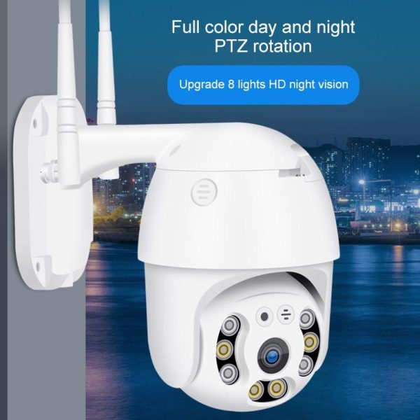 1080P Wifi Ip Camera With Night Vision Motion Detection Two-Way Audio & Tf Card Support - Image 12
