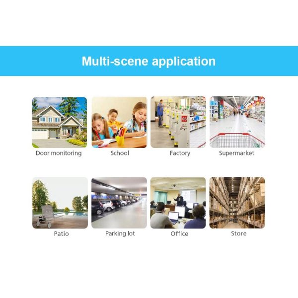 1296P Hd Ip Camera With 3.0Mp Two-Way Audio Motion & Humanoid Detection Full-Colour Night Vision Tf Card Support - Image 6