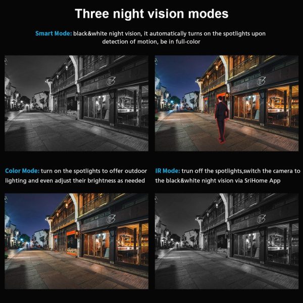1296P Hd Ip Camera With 3.0Mp Two-Way Audio Motion & Humanoid Detection Full-Colour Night Vision Tf Card Support - Image 13