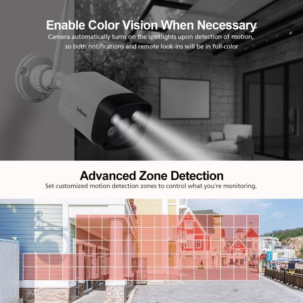 1296P Hd Ip Camera With 3.0Mp Two-Way Audio Motion & Humanoid Detection Full-Colour Night Vision Tf Card Support - Image 14