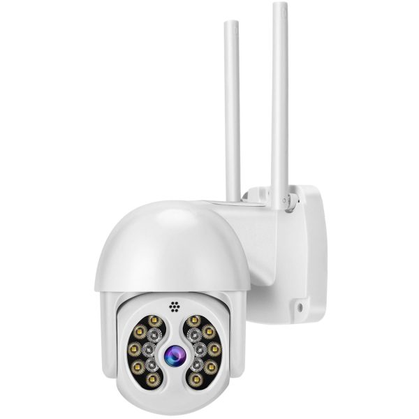 2.4G Wireless Ip Camera With 3.0Mp Waterproof Two-Way Audio Full Colour Night Vision Tf Card - Image 2