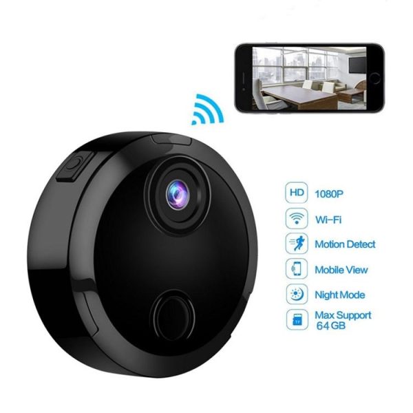 Mini Wifi Camera With 1080P Hd Night Vision & Remote Control - Image 3