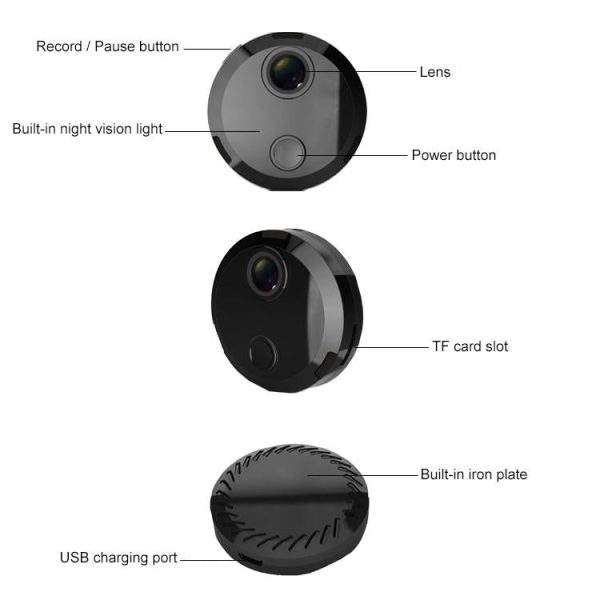 Mini Wifi Camera With 1080P Hd Night Vision & Remote Control - Image 7