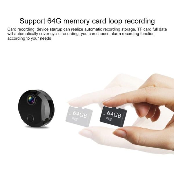 Mini Wifi Camera With 1080P Hd Night Vision & Remote Control - Image 8