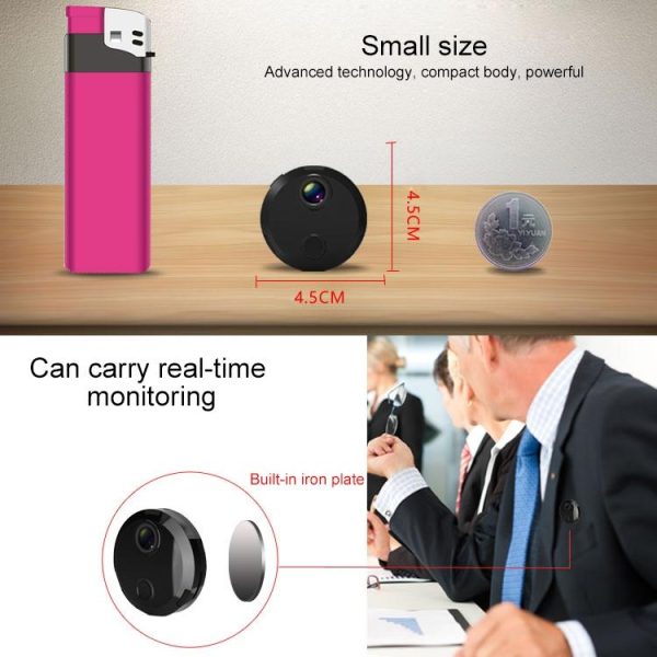 Mini Wifi Camera With 1080P Hd Night Vision & Remote Control - Image 10