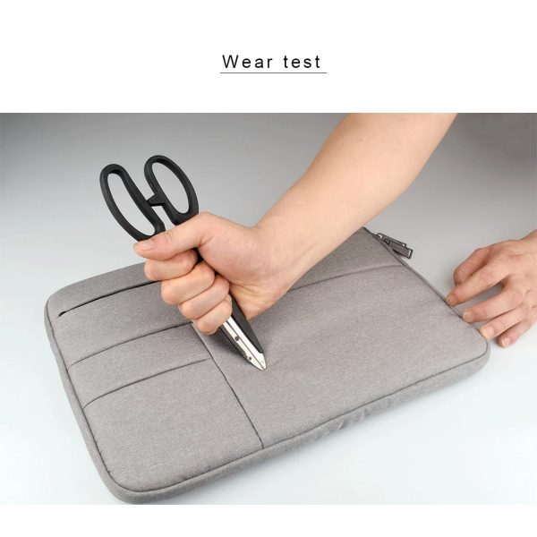 Portable Oxford Cloth Laptop Bag For 12 Macbook And Tablets - Navy - Image 7