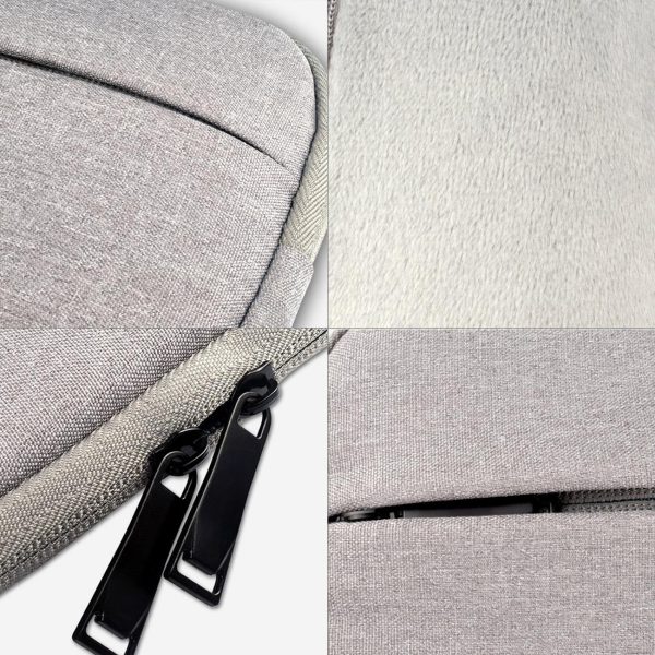 Portable Oxford Cloth Laptop Bag For 12 Macbook And Tablets - Navy - Image 9