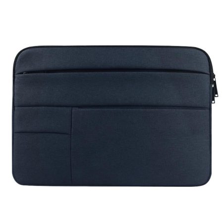 15.6 Inch Laptop Tablet Bag with Multiple Pockets - Portable and Durable - Navy Blue