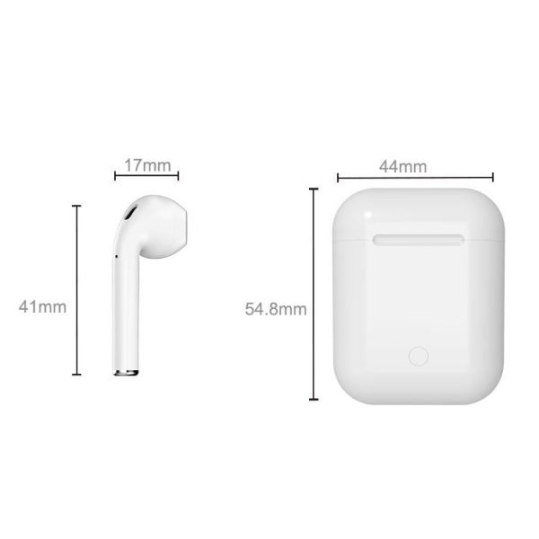 Wireless Tws Sport Bluetooth Headset with Charging Box - I9 Touch - Image 10