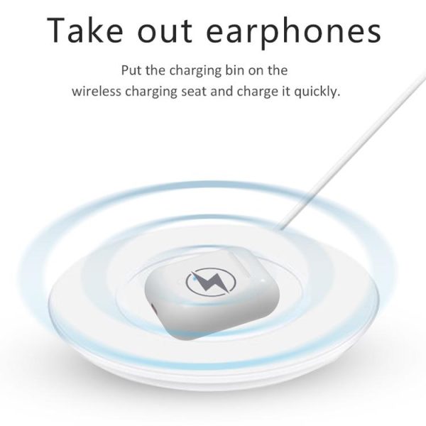 Wireless Tws Sport Bluetooth Headset with Charging Box - I9 Touch - Image 14