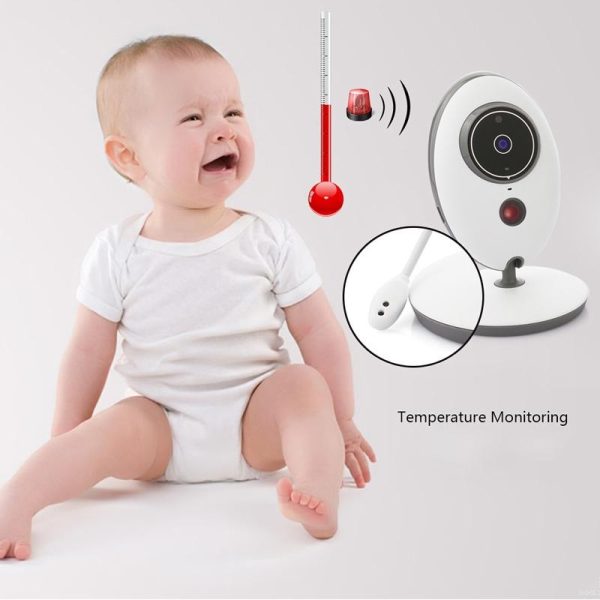 2.4 Lcd Wireless Baby Monitor With Night Vision & Two-Way Talk - Image 13