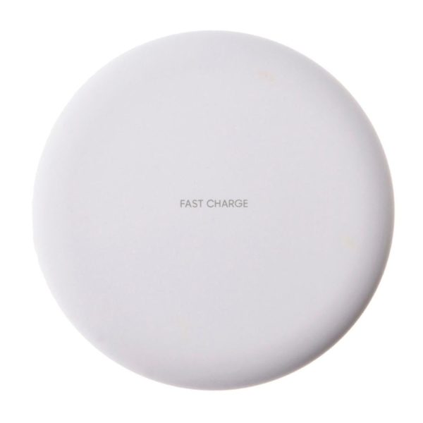 9V 1A Qi Fast Wireless Charger 1M Cable - White - Image 11
