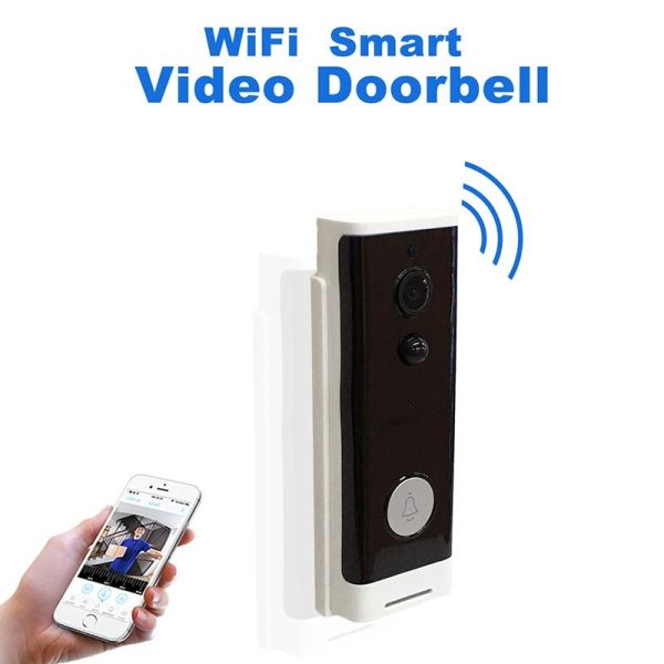 Smart Wifi Video Doorbell With Motion Detection & Two-Way Intercom - White - Image 11