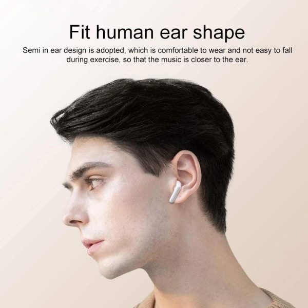 White Wireless Bluetooth Earbuds - Image 8