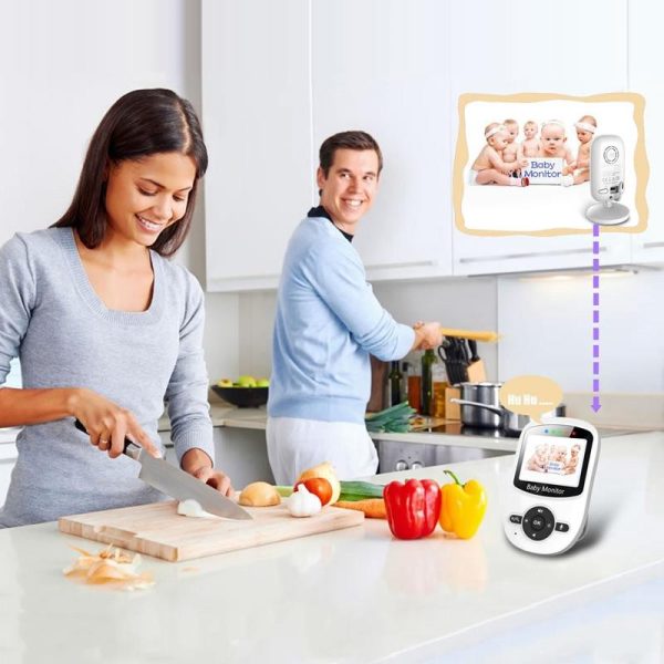 2.4 Wireless Baby Monitor With Night Vision & Two-Way Talk - Image 6