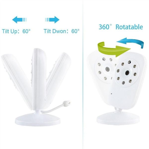 2.4 Wireless Baby Monitor With Night Vision & Two-Way Talk - Image 10