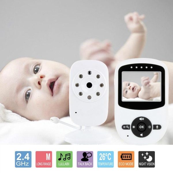 2.4 Wireless Baby Monitor With Night Vision & Two-Way Talk - Image 12