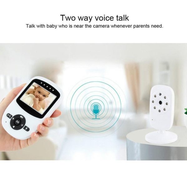 2.4 Wireless Baby Monitor With Night Vision & Two-Way Talk - Image 13