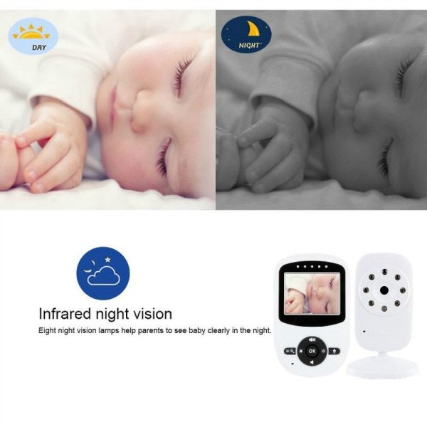 2.4 Wireless Baby Monitor With Night Vision & Two-Way Talk - Image 14