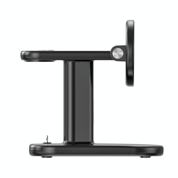 3 In 1 Magnetic Wireless Charger Stand 15W - White - Image 5