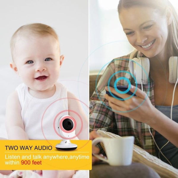 2.4 Wireless Baby Monitor With Night Vision & Two-Way Talk - Image 4