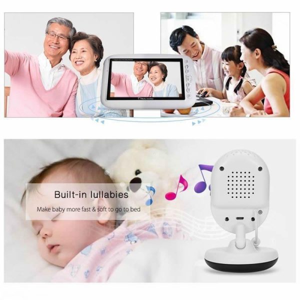 2.4 Wireless Baby Monitor With Night Vision & Two-Way Talk - Image 5