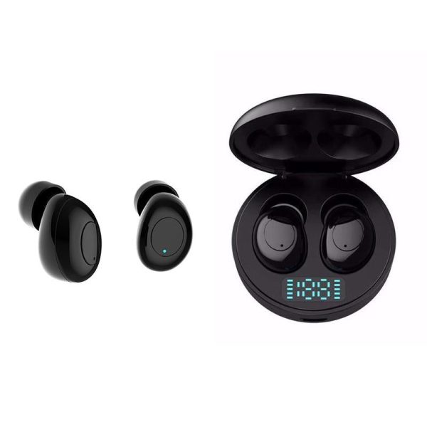 Wireless Earphones with Led Charging Box - J1 Tws - White - Image 3