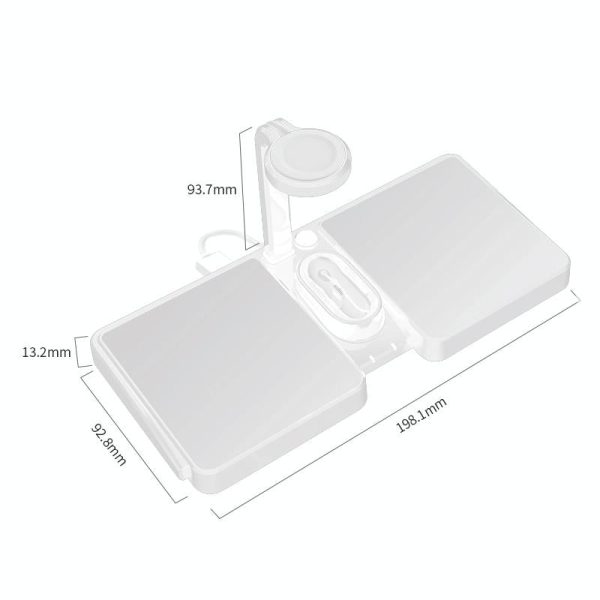 10W Qi Wireless Charger For Phones Iwatch & Airpods - Image 2