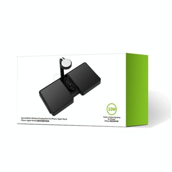 10W Qi Wireless Charger For Phones Iwatch & Airpods - Image 11