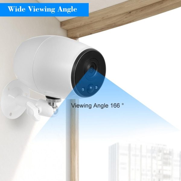 720P Wireless Wifi Camera With Two-Way Audio Night Vision Pir Detection And Ip54 Waterproofing - Image 14
