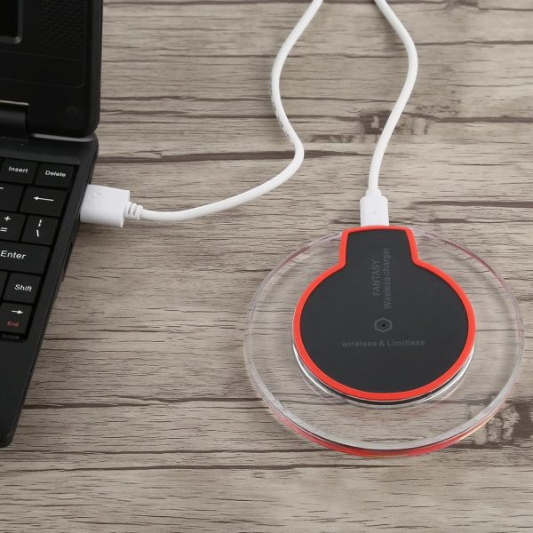 Ultra Thin Wireless Charger For Qi Standard Phones - White - Image 7