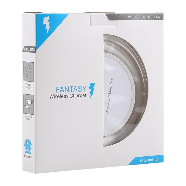 Ultra Thin Wireless Charger For Qi Standard Phones - White - Image 12