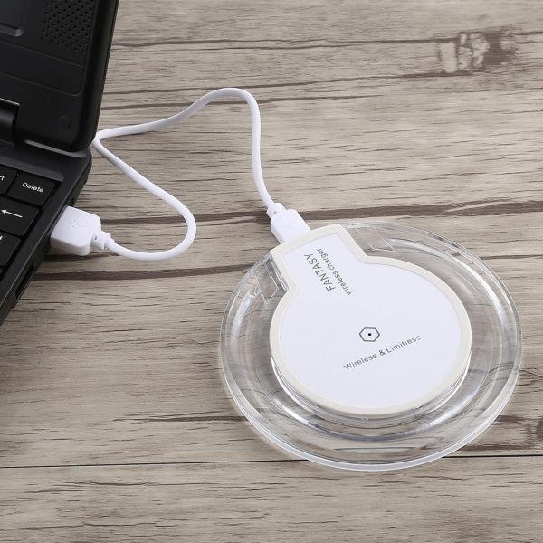Ultra Thin Wireless Charger For Qi Standard Phones - White - Image 13