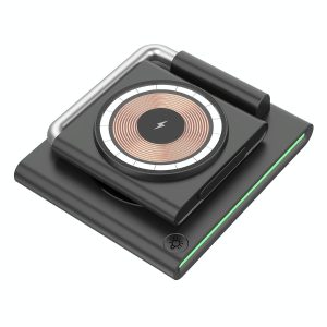 15W Foldable Magnetic Wireless Charger - White - Image 4