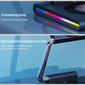 15W Foldable Magnetic Wireless Charger - White - Image 13